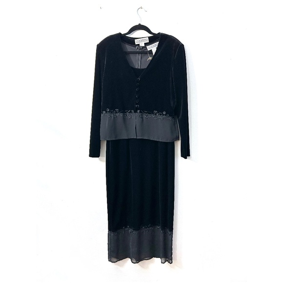 Vintage Jessica Howard 2 Piece Formal Dress, size 8 - Picture 1 of 5